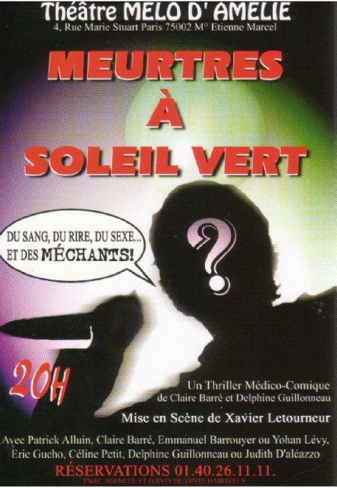 affiche meutres a soleil vert